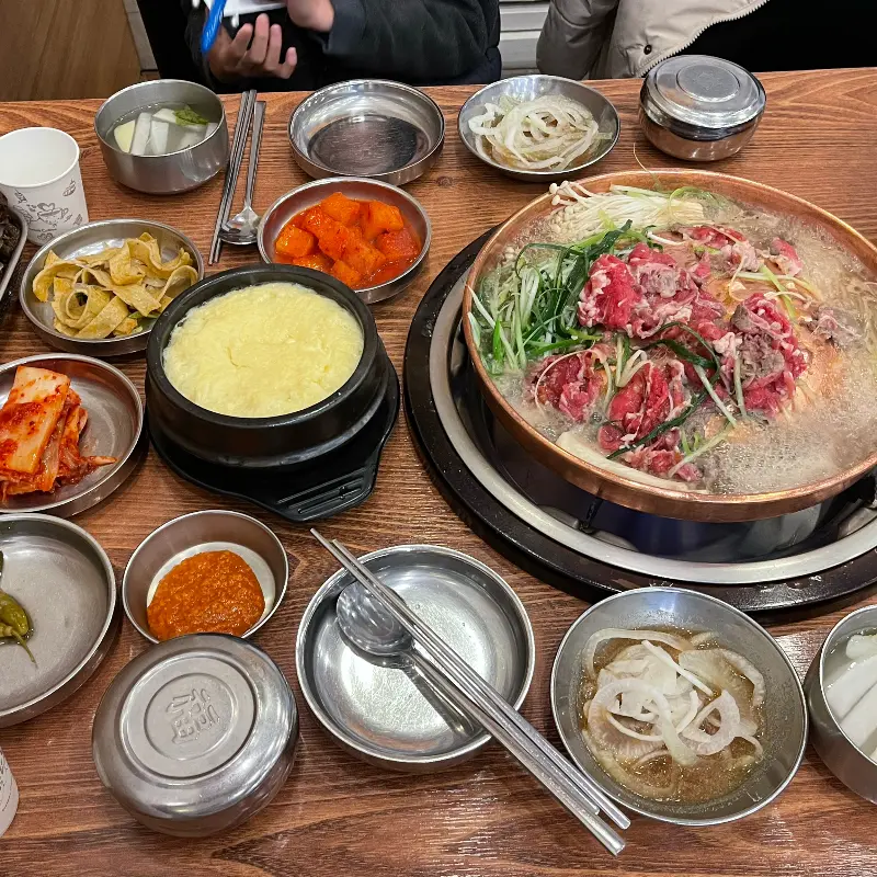 푸짐한 한 상 차림