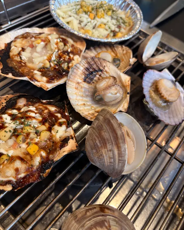 맛있는 조개구이