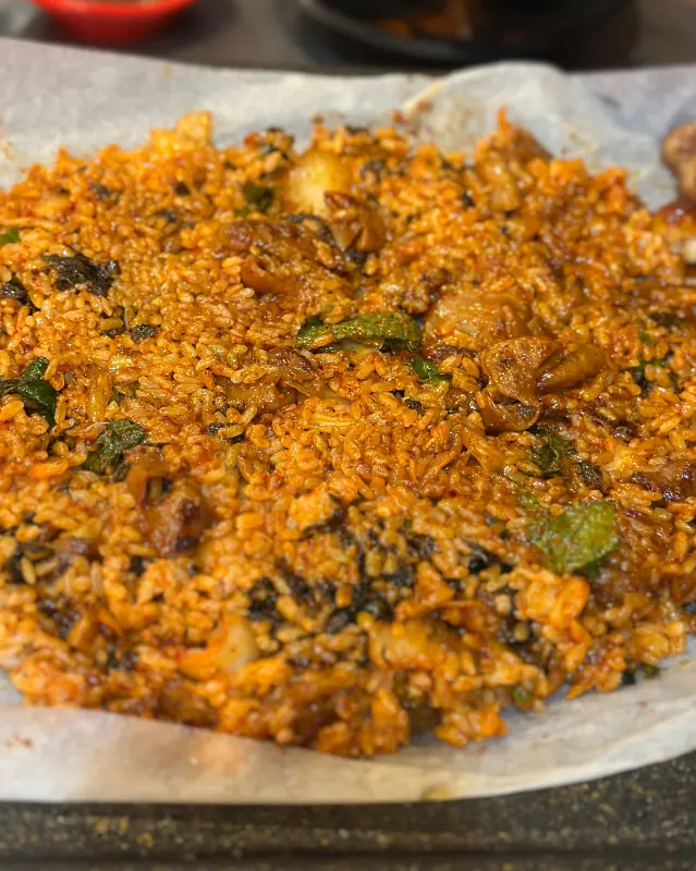 환상적인 마무리, 볶음밥