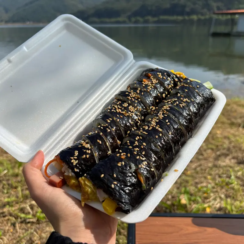 테이크 아웃 김밥