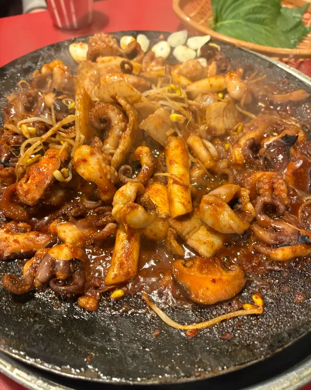 매콤한 쭈꾸미 볶음밥