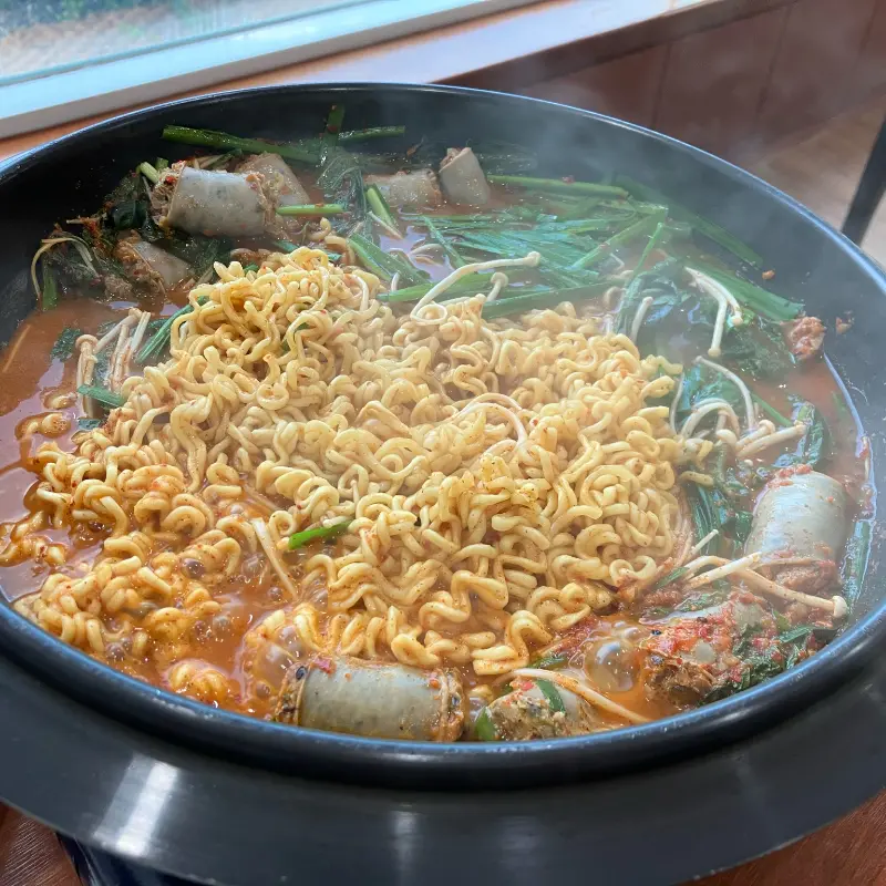 라면 사리 추가