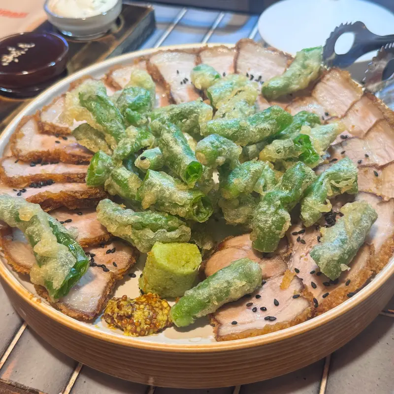 꽈리고추 수육튀김