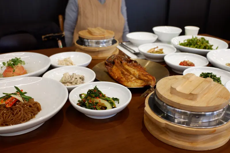 푸짐한 한 상 차림