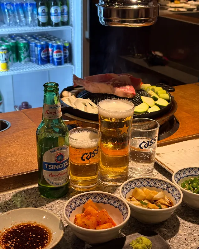 시원한 생맥주