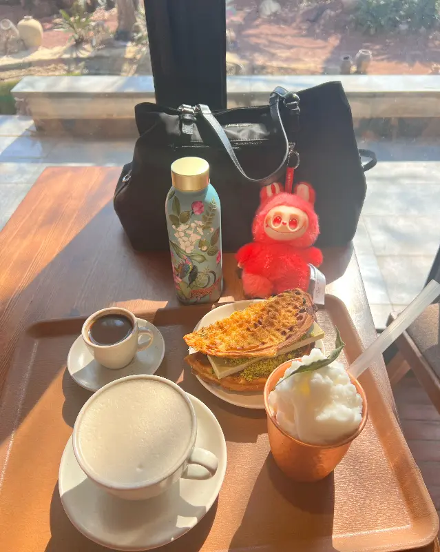 카이막과 샌드커피, 디저트