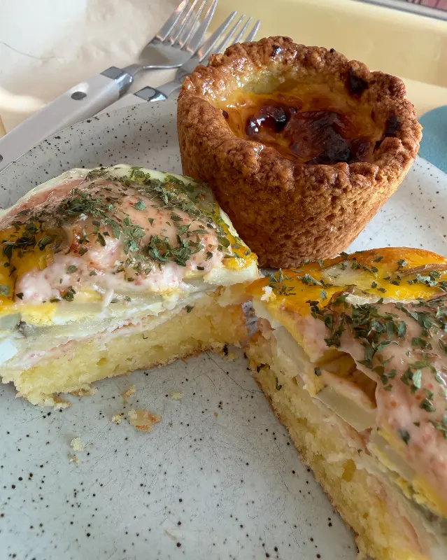 스콘과 에그타르트