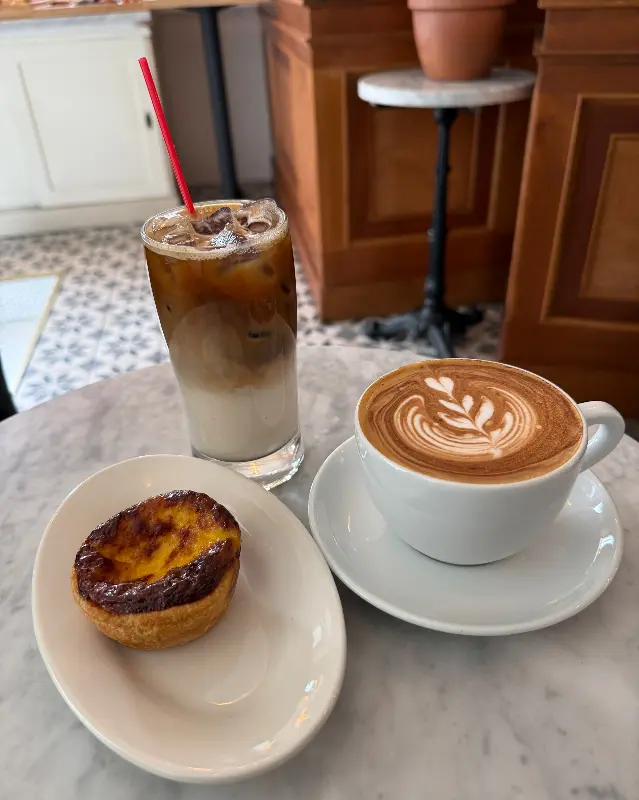 라떼와 에그타르트