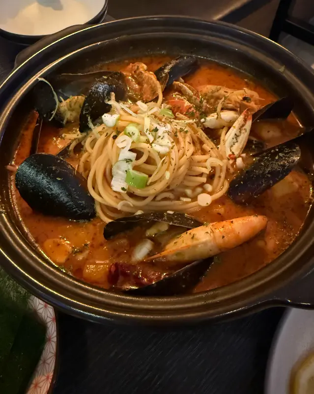 해산물이 가득한 나가사키 짬뽕