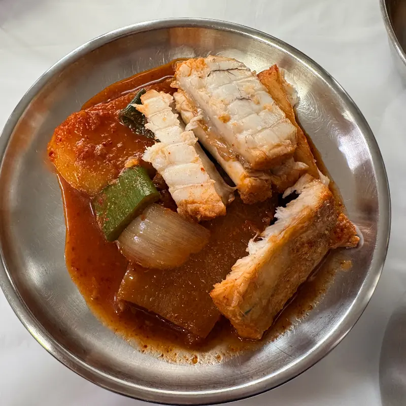 정화식당 갈치조림 갈치