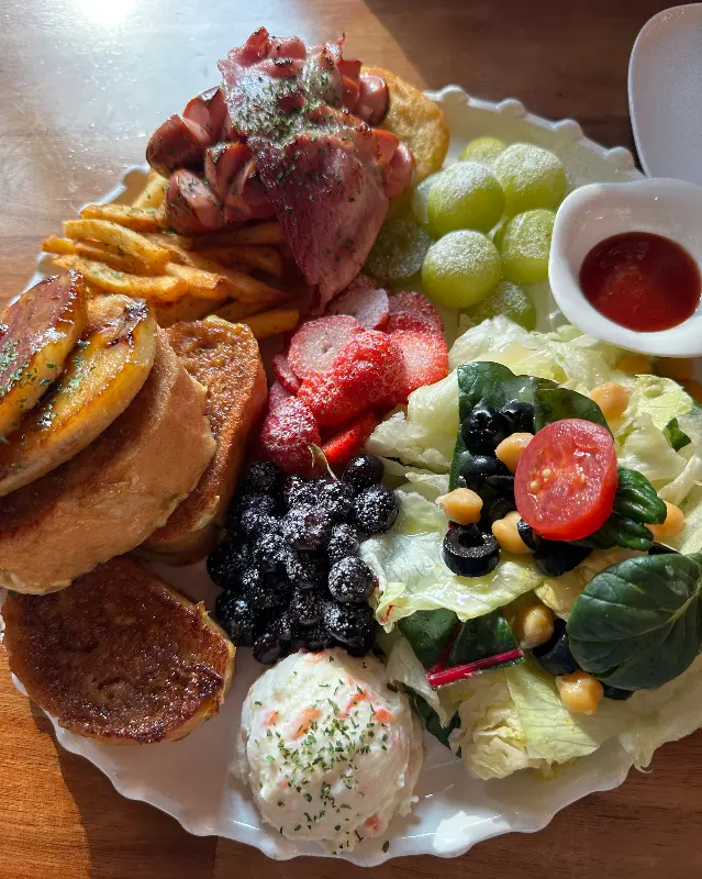 다채로운 브런치 메뉴 구성