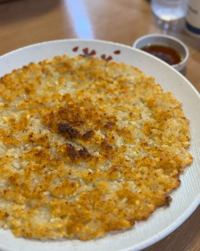 겉바속촉 누룽지 감자전