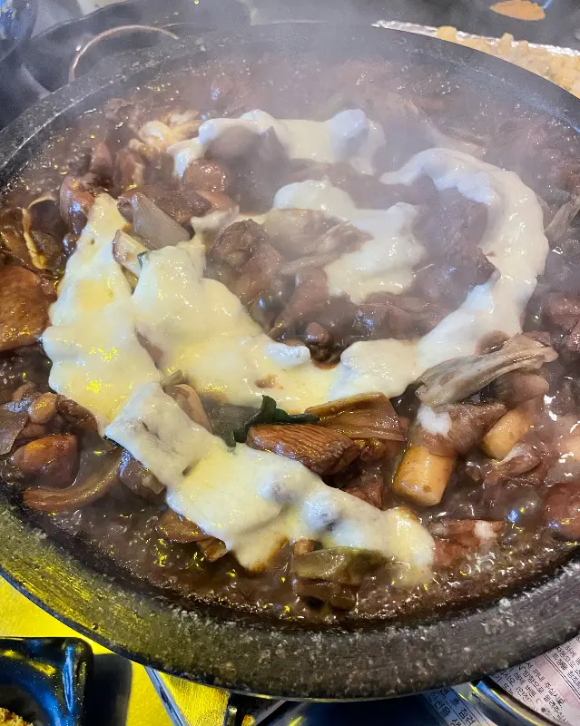 돌판닭갈비