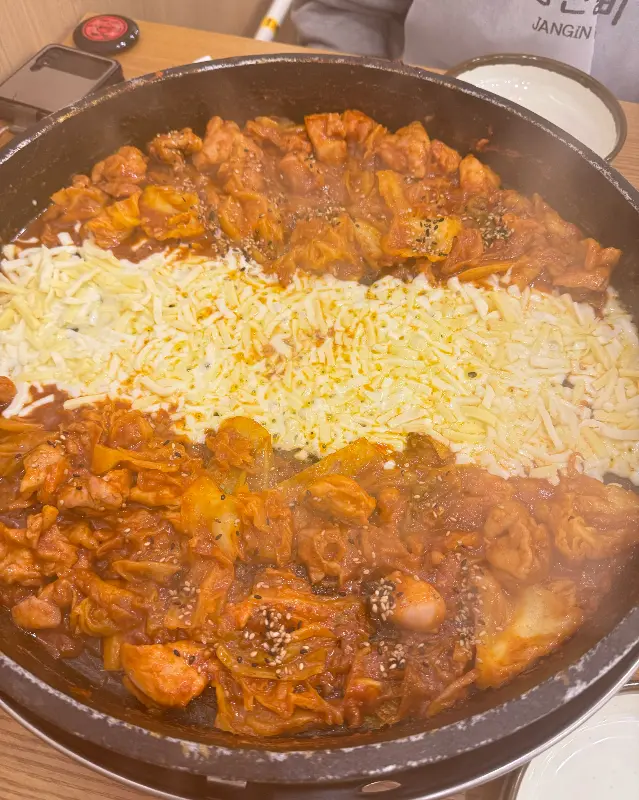 치즈 닭갈비