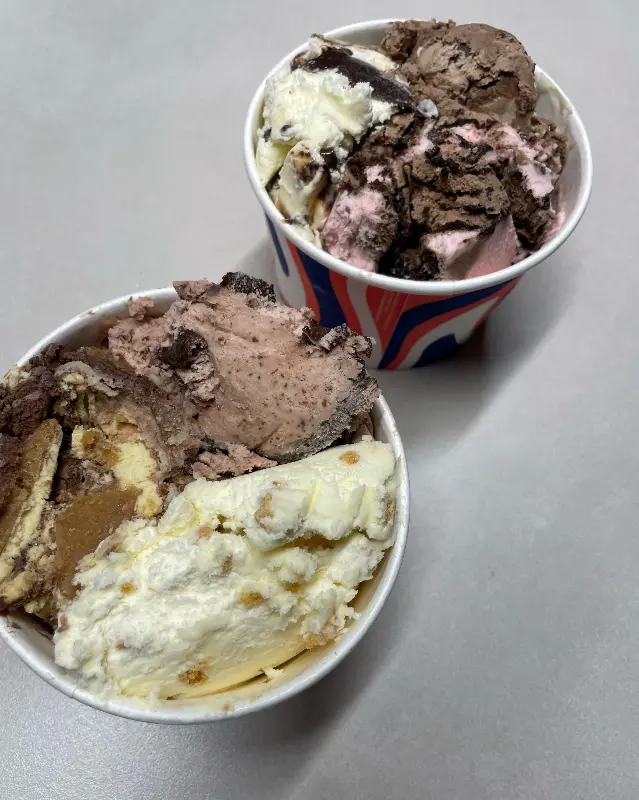 파인트 아이스크림 근접샷