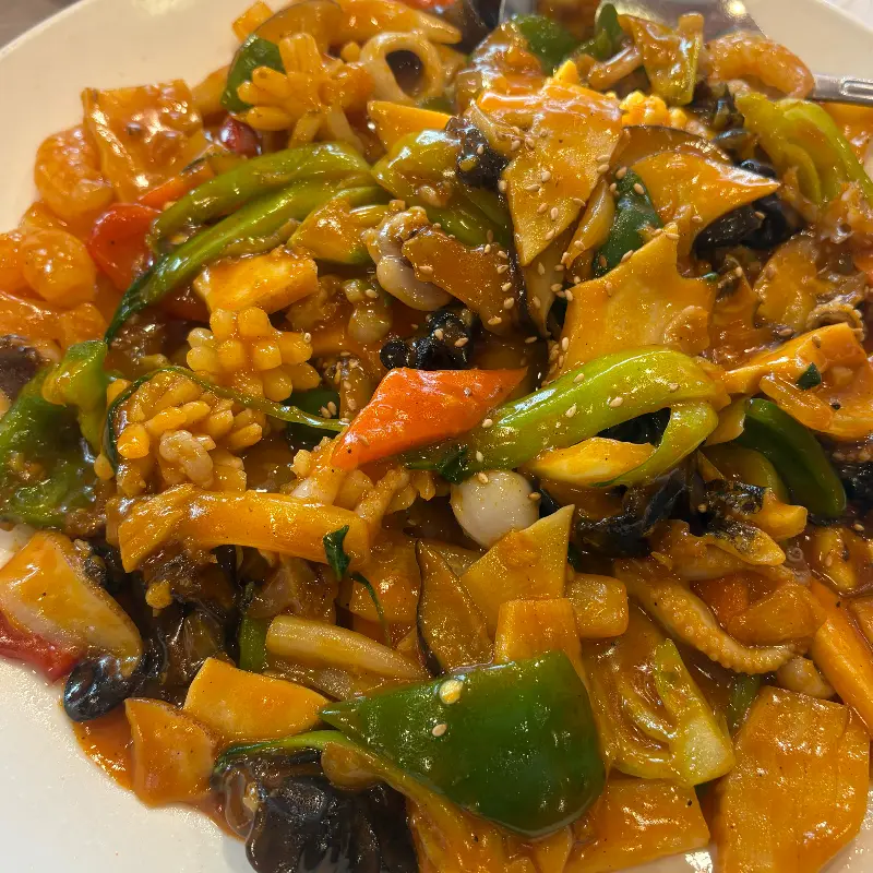 다채로운 색감의 양장피