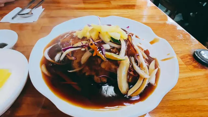 야끼우동 비주얼