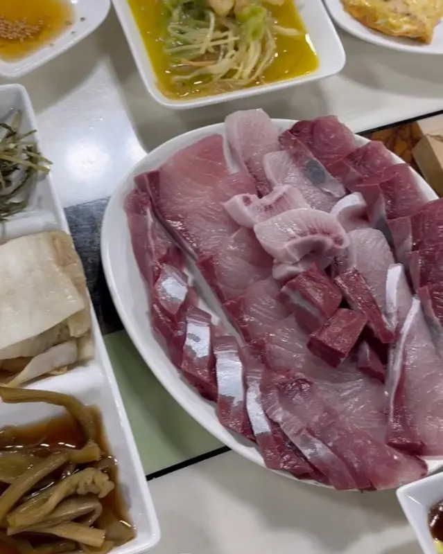 푸른바다횟집 대방어