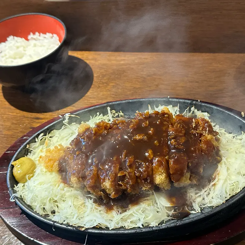 미소철판카츠 클로즈업