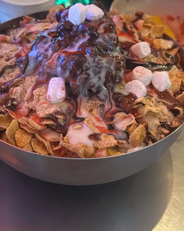 마무리로 달콤한 팥빙수