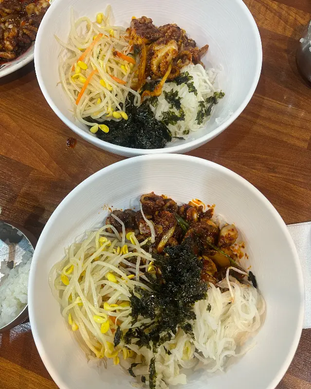 만복이쭈꾸미볶음 비빔밥