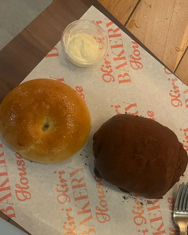 소금빵과 초코빵