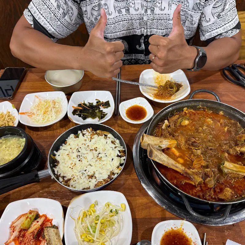 세화갈비 밑반찬