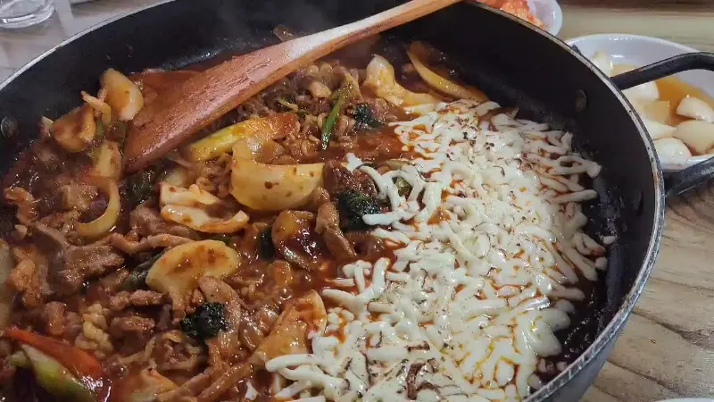 닭갈비 비주얼