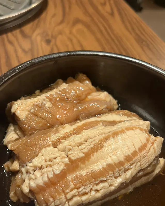 윤기가 흐르는 양념갈비