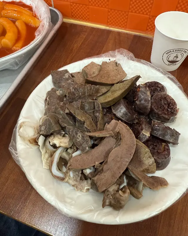 분식 메뉴 사진