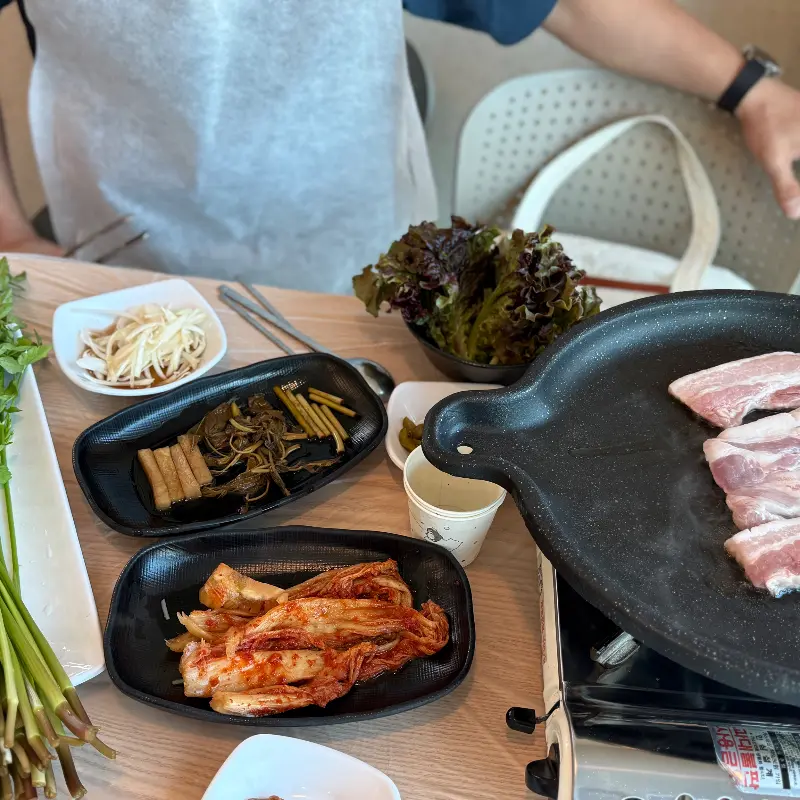 다양한 쌈 채소