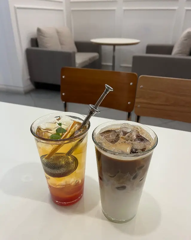 다양한 음료 메뉴