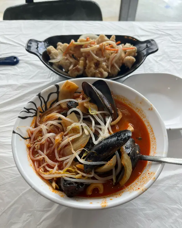 탕수육과 짬뽕의 조화