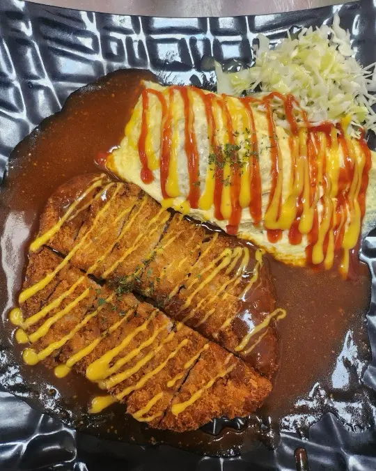 돈까스 오므라이스