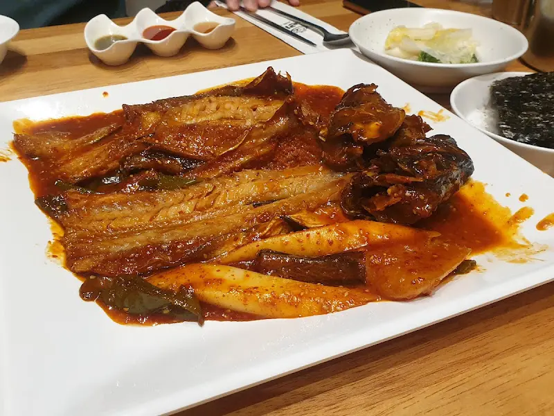 메인 메뉴 코다리 조림