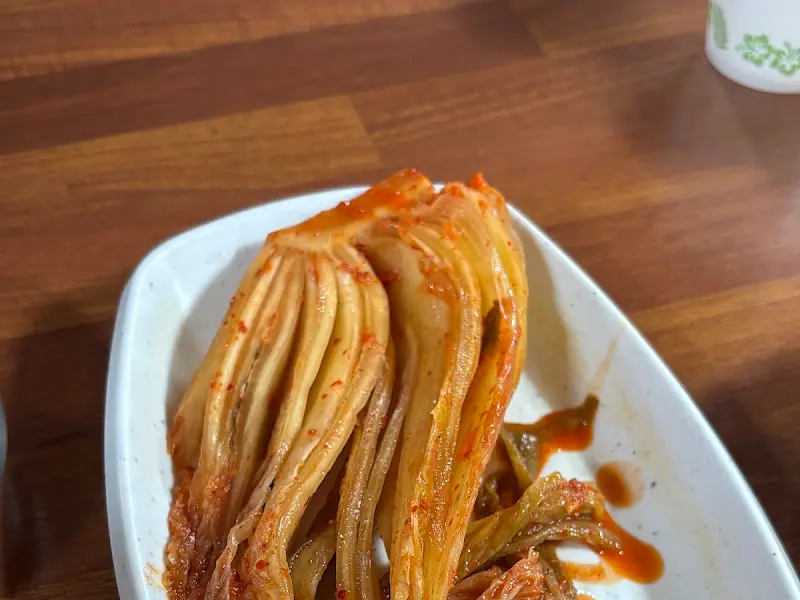 광암막국수의 김치