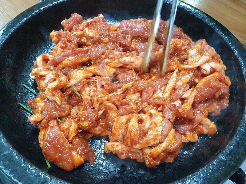 송이가든 돼지고기