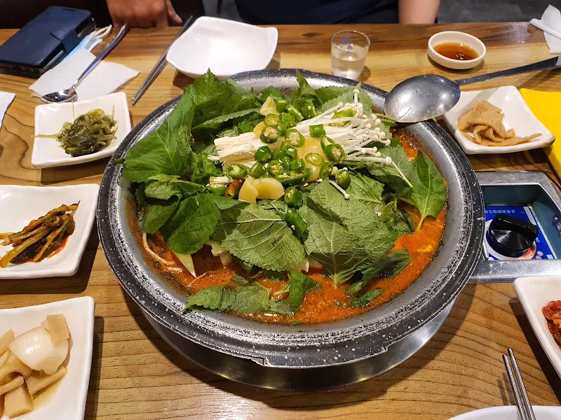 순대가 가득 담겨 나온 모습