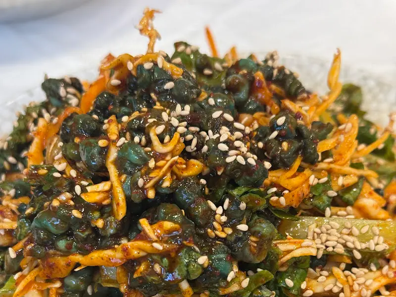 다슬기가 듬뿍 들어간 다슬기수제비