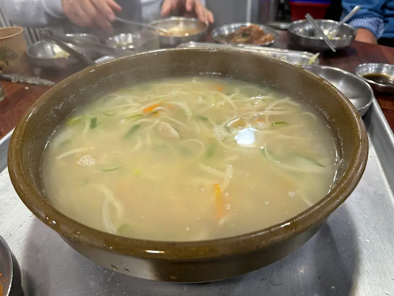 바지락칼국수