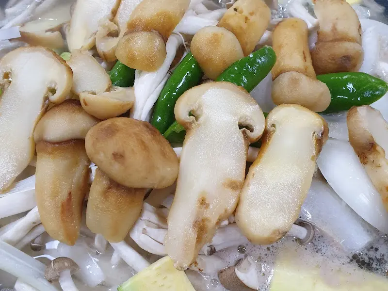 송이가든 요리 재료