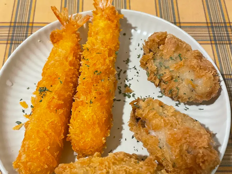 푸짐한 튀김 한 상