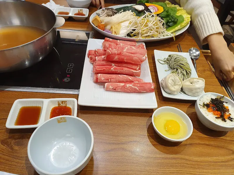 채선당 샤브샤브 재료