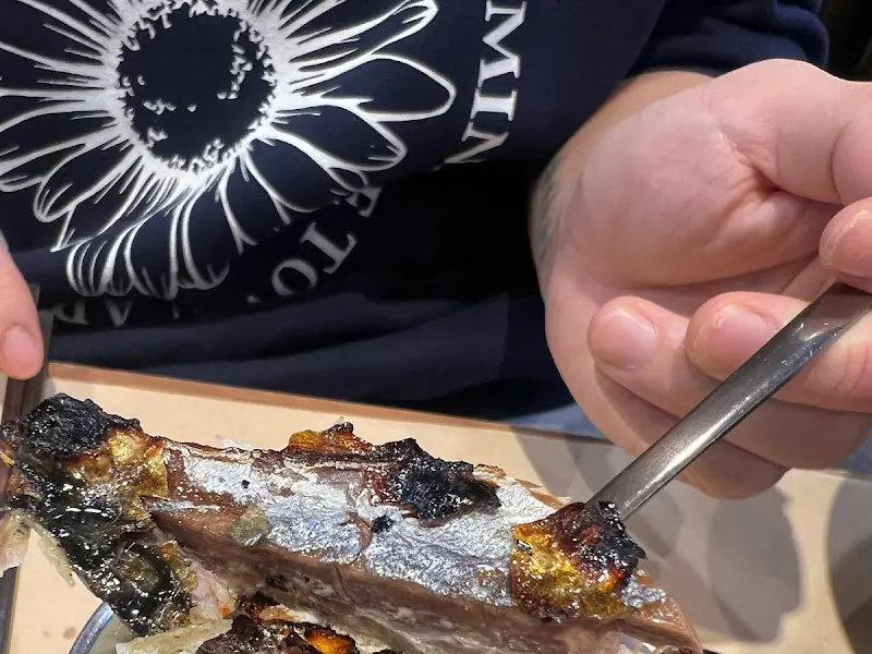 촉촉한 고등어구이 단면