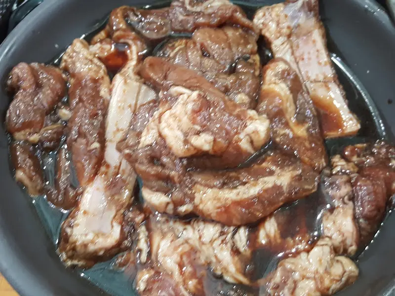 양념 돼지갈비