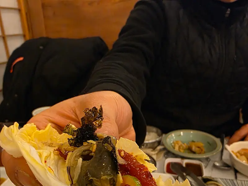 전복 요리 한 상 차림