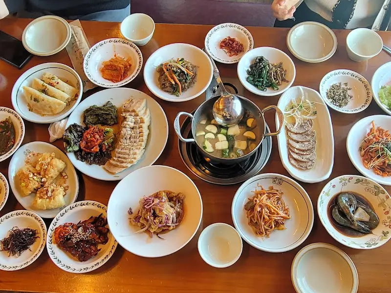 풍원장 한 상 차림 전체