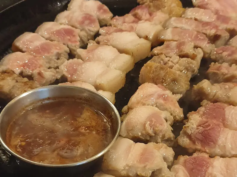 돼지고기 근접샷