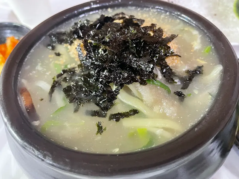 감자 옹심이 클로즈업