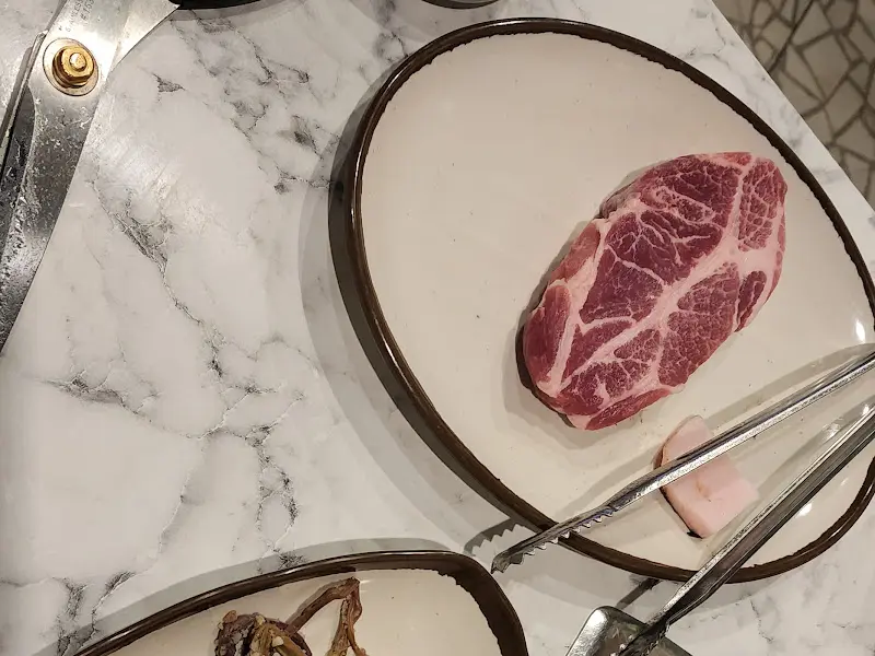 고기 질을 확인할 수 있는 단면 사진